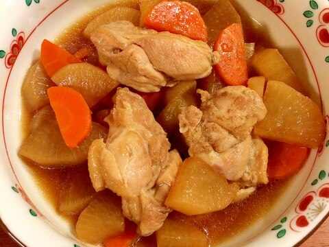 【中華風】鶏と大根の煮物